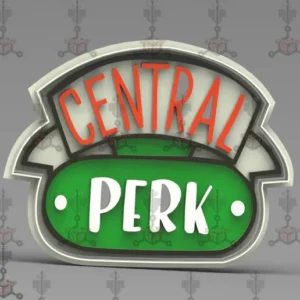 Decoração de Parede Central Perk (Impressão 3d)