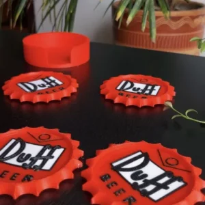 Porta Copos Duff Beer (Impressão 3d)